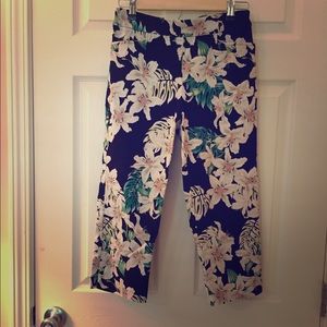 4 for $25 tropical capris